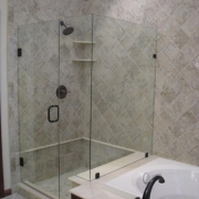 FRAMLESS L SHOWERDOOR 